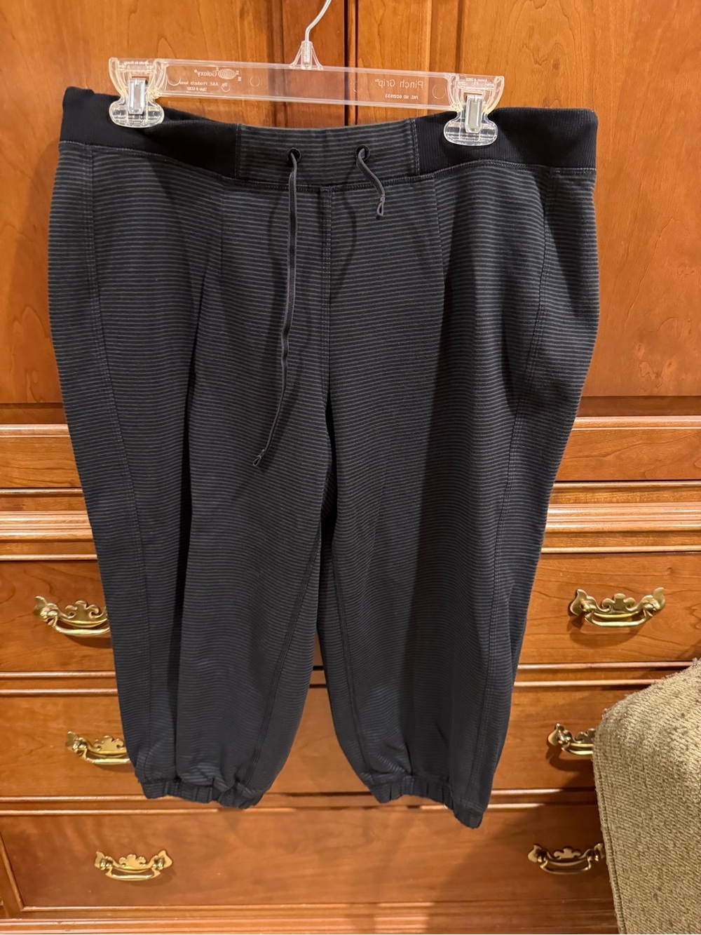 Lululemon Womens  Black Drawstring Jogger Pants